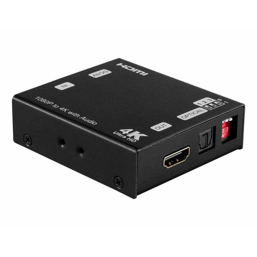 1080p to 4K HDMI Scaler with Audio Extraction